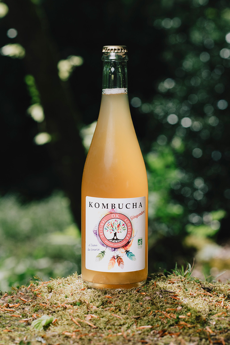 OK Kombucha gingembre 75 cl