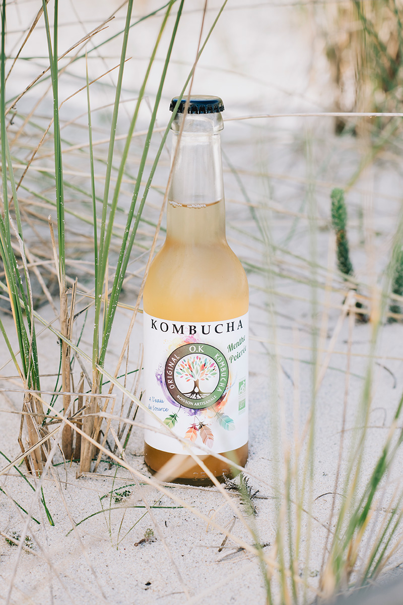 OK Kombucha menthe poivrée 25 cl