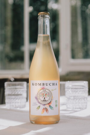 OK Kombucha thé vert 75 cl