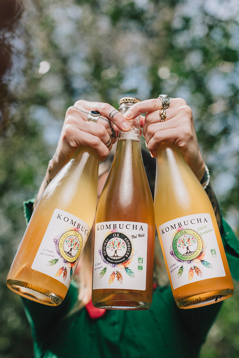 OK Kombucha - Gamme 75 cl