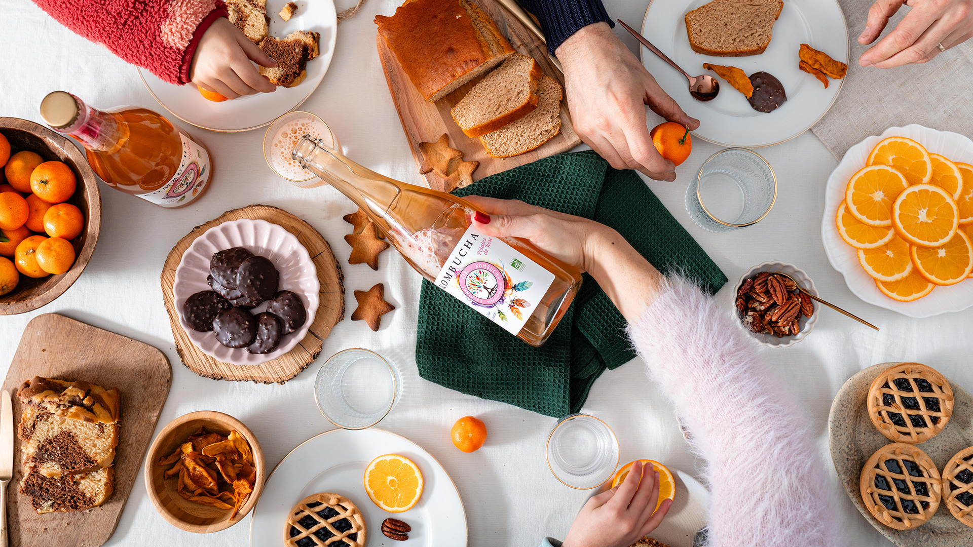 OK Kombucha gamme 75 cl